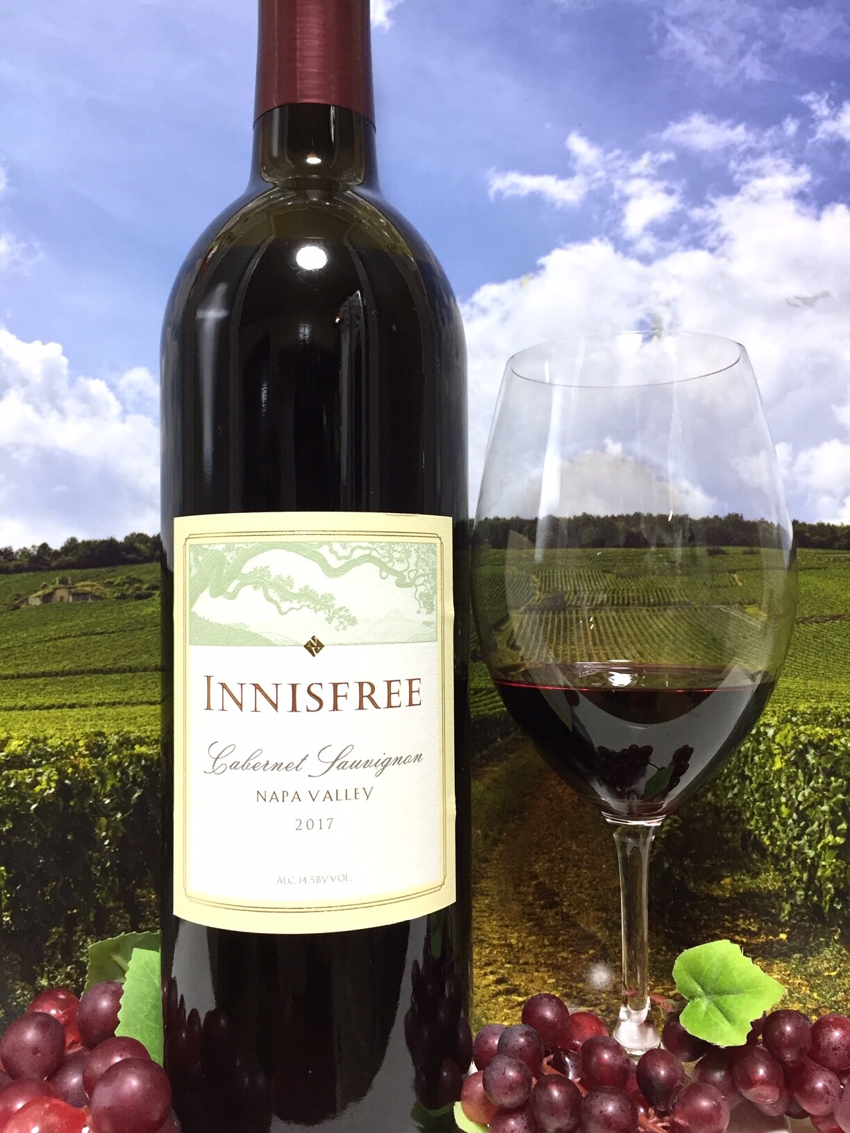 Joseph Phelps Vineyards Innisfree Cabernet Sauvignon 2017 : Red