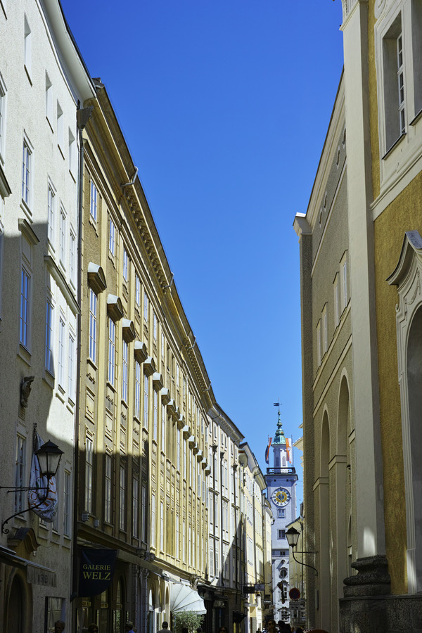 V-Shaped Blue Sky