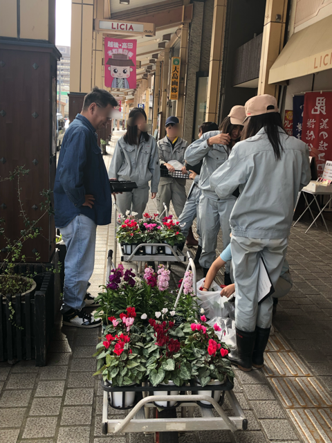 上越花売り娘 高農の取組紹介 斎京四郎ブログ