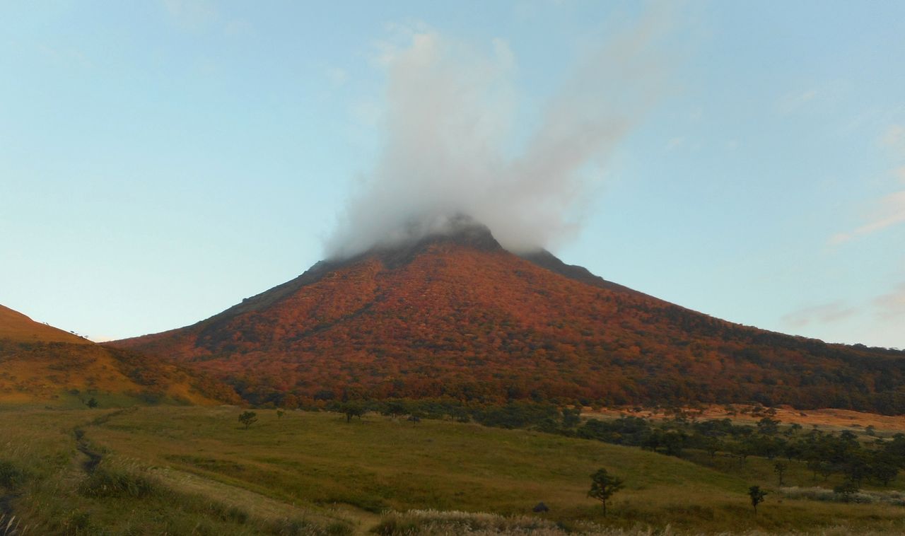 由布岳の紅葉16年 日向越付近 大分で遊ぼう