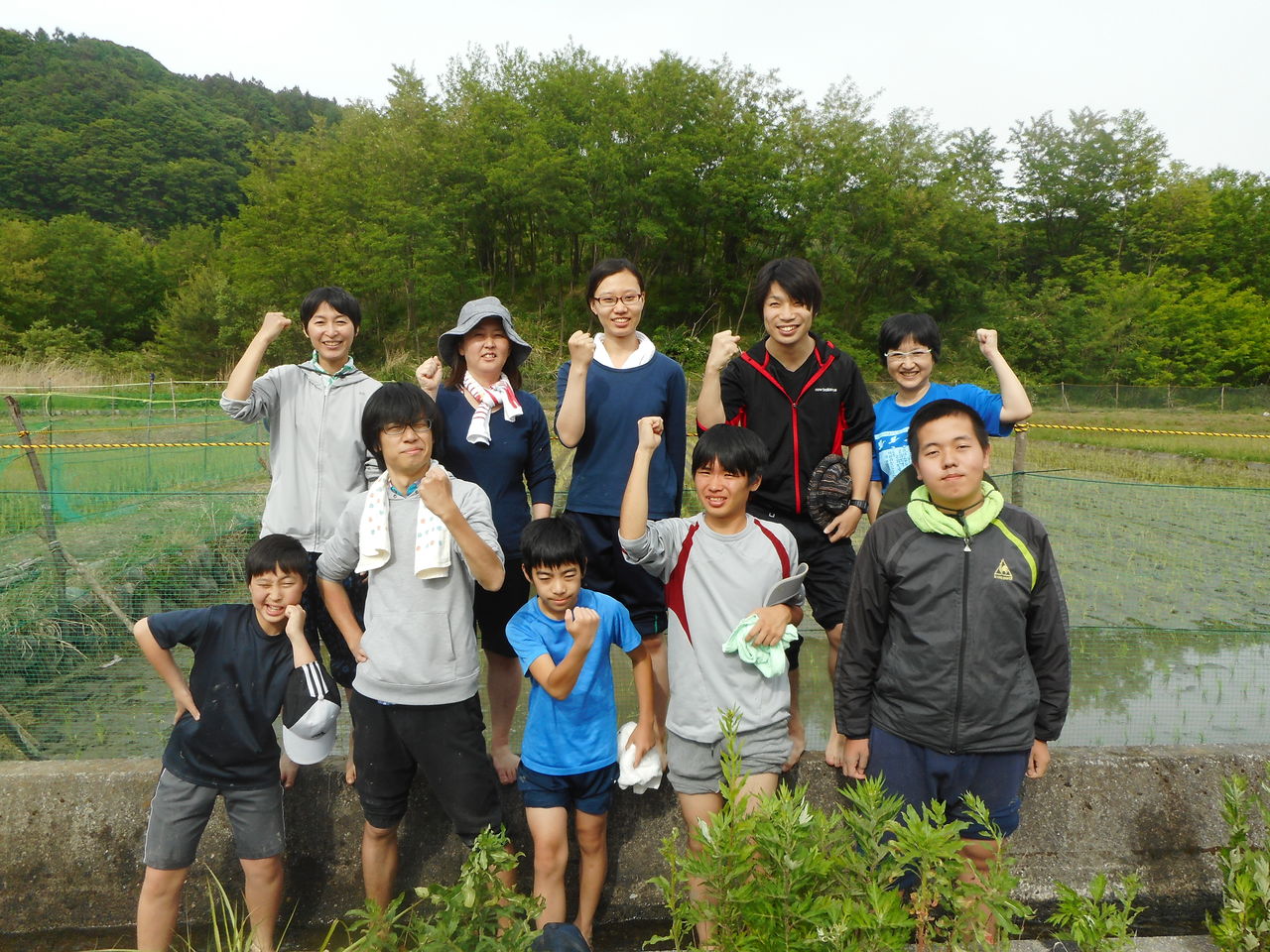 田植え合宿 日帰り田植えツアー編 フリースクール彩星学舎の学びの日々