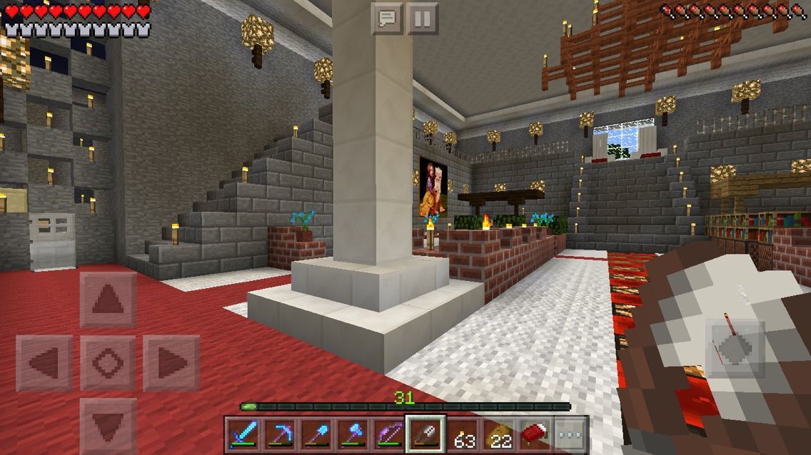 お城の内装を追加してお姫様の部屋を作りました サイタマのマイクラpeに現実逃避ぶろぐ お城の内装を追加してお姫様の部屋を作りました サイタマのマイクラpeに現実逃避ぶろぐ