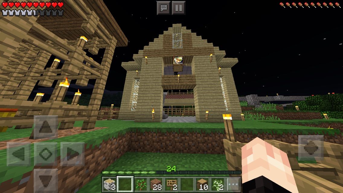 馬小屋を移動させました サイタマのマイクラpeに現実逃避ぶろぐ