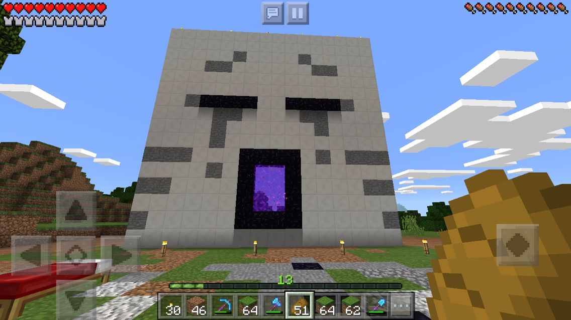 ネザーゲートの入り口 わら サイタマのマイクラpeに現実逃避ぶろぐ ネザーゲートの入り口 わら サイタマのマイクラpeに現実逃避ぶろぐ