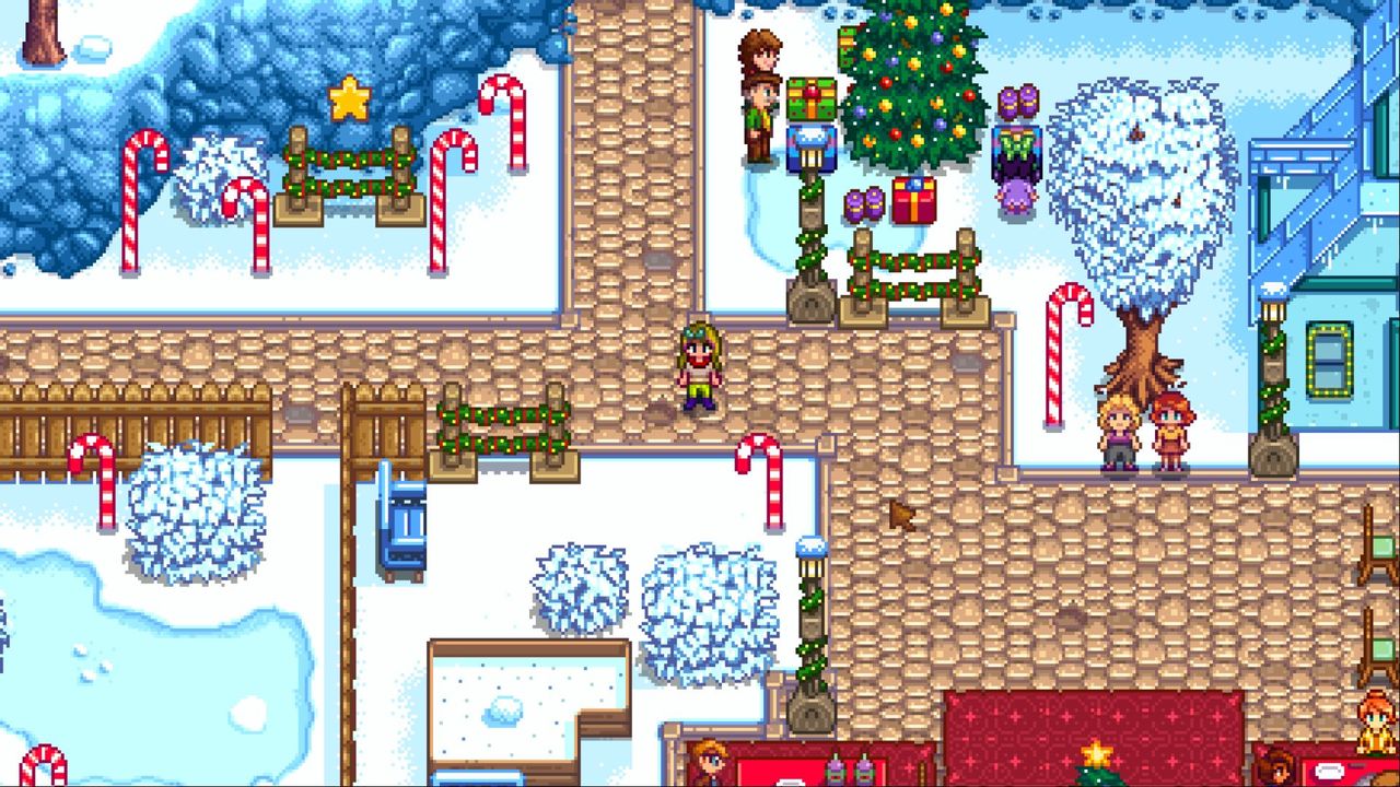 Stardew Valley 1年目冬の冬星祭 サイタマキイロの記憶保管庫