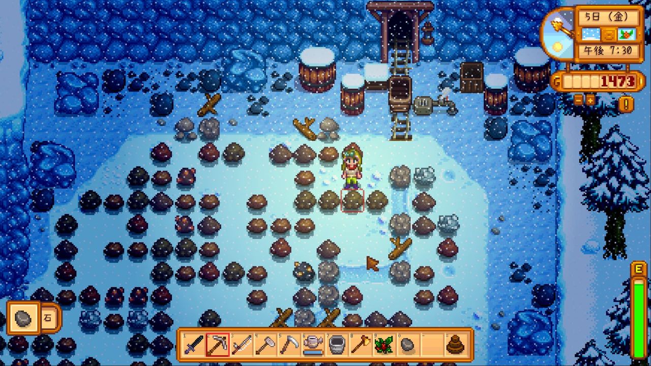 Stardew Valley フォレストの1年目の冬 サイタマキイロの記憶保管庫