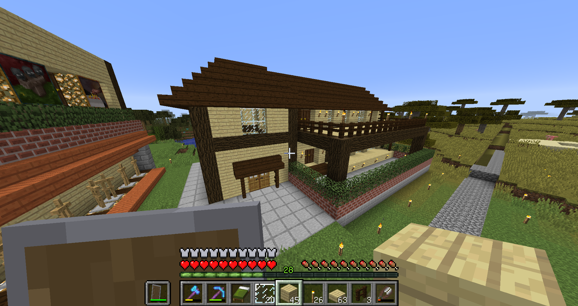 Minecraft 村人の家を建てよう サイタマキイロの記憶保管庫