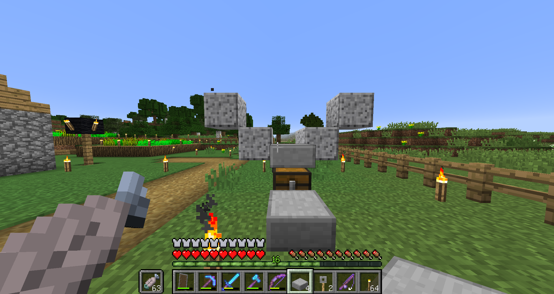 Minecraft 解説付き自動釣り機 第二弾 サイタマキイロの記憶保管庫