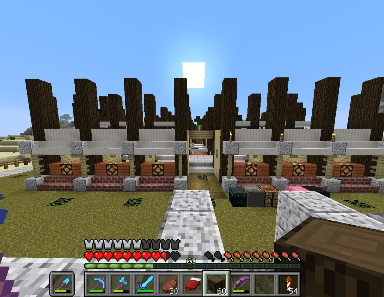 Minecraft 優秀な村人のアパートをつくる サイタマキイロの記憶保管庫