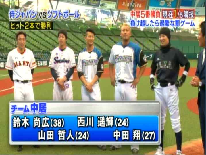 中居正広の５番勝負 16 サイタマンのブログ 全国のソフトボールファンへ捧ぐ