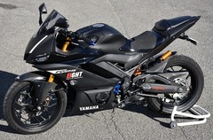 【美品】yzf-r25 純正シート　(総走行距離1800kmの車両から取り外し) 美品】yzf-r25 純正シート(総走行距離1800kmの車両から取り外し)