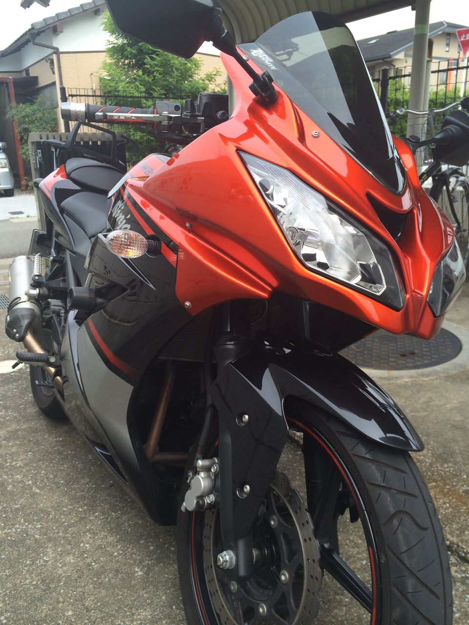☆お客様からの投稿画像 08~12Ninja250R｢ZX-6Rレプリカ｣アッパーカウル