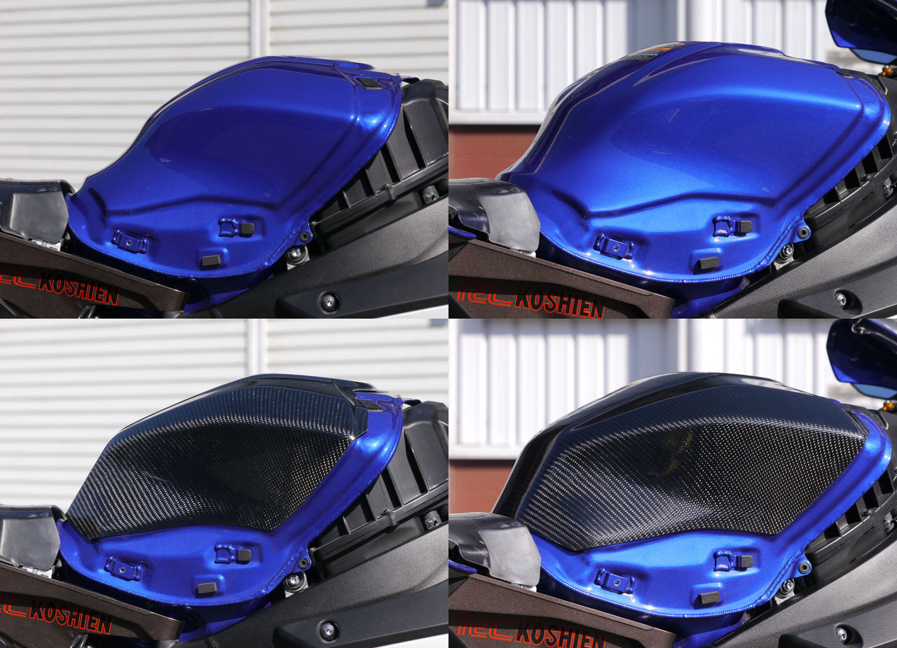 15~YZF-R1 タンクカバー/フルカバード/カーボン綾織*試作品完成 15~YZF-R1 タンクカバー/フルカバード/カーボン綾織*試作品完成