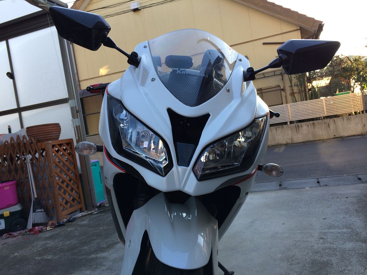 ☆お客様からの投稿画像 08~12Ninja250R｢ZX-6Rレプリカ｣アッパーカウル