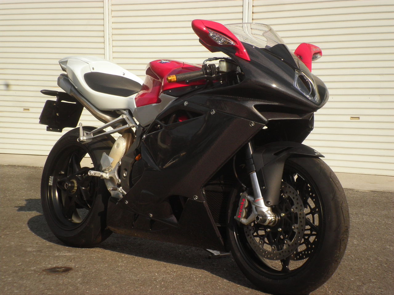 mv agusta f4 カーボン シートアンダーテール mv agusta f4 カーボン シートアンダーテール - パーツ