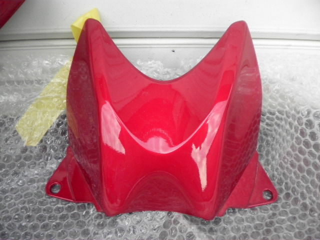 11 CBR250R(MC41) RCVフロントマスク(キャンディールビーレッド)塗装