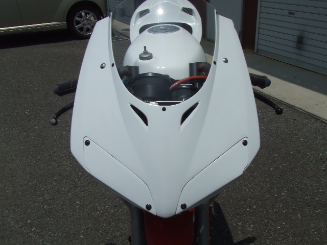 才谷屋　1098 type カウルセット　nsf100 nsr50 才谷屋（サイタニヤ） NSF100用 1098typeフルカウル/白ゲル