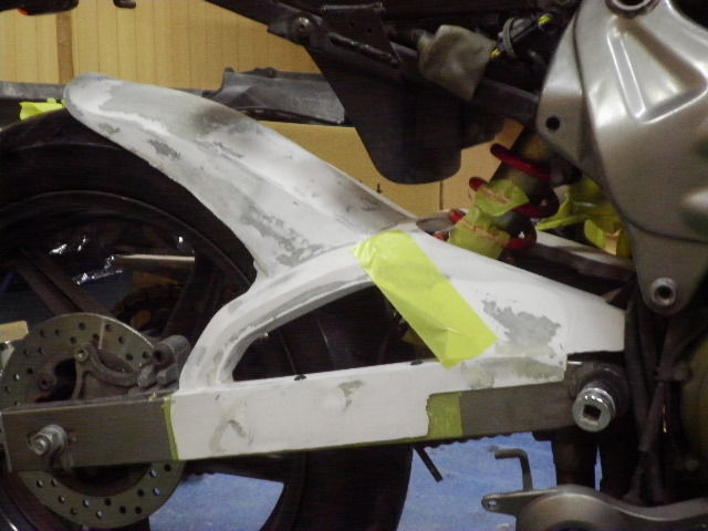 VTR250(MC33)用リアフェンダー開発日記～その3～ : 才谷屋