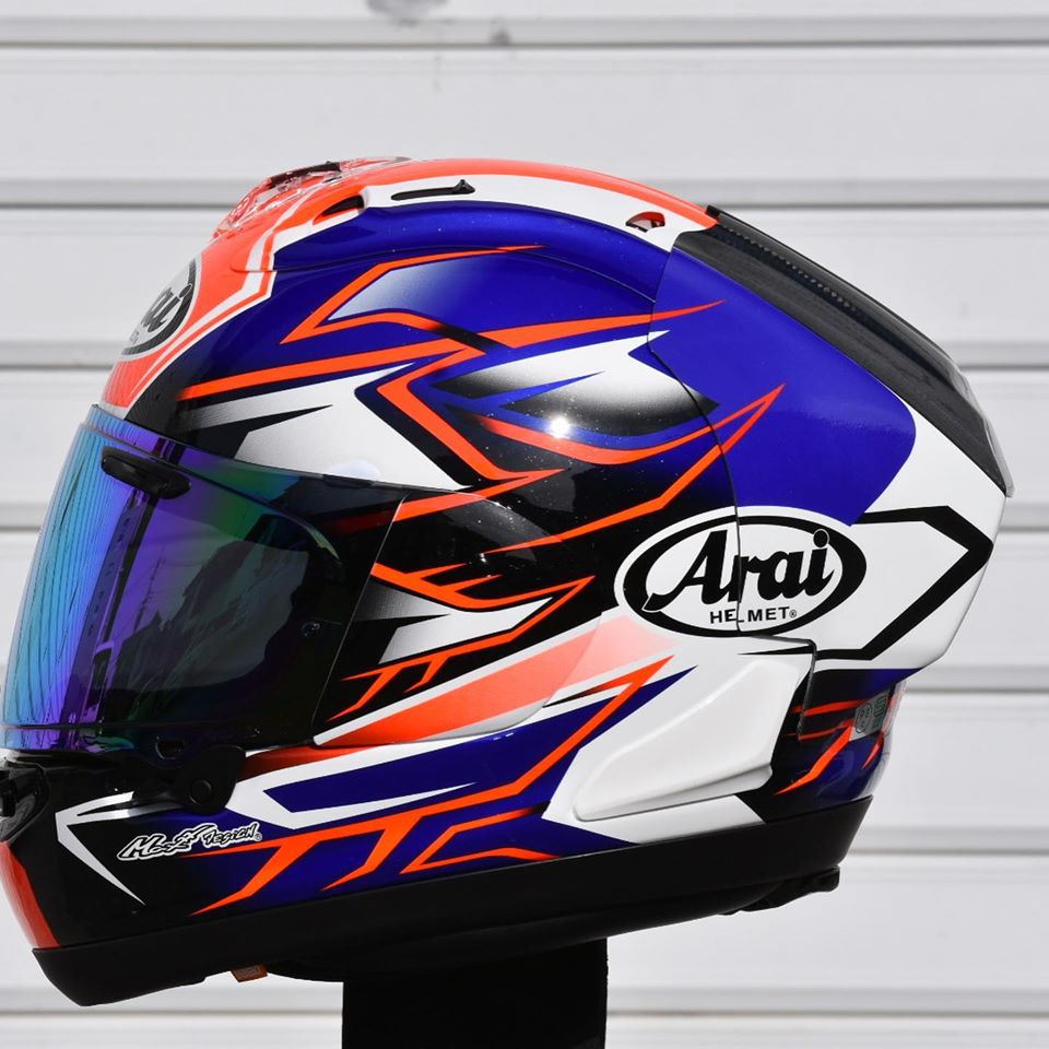 Arai RX-7X用ディフューザー カーボン綾織 + Factory-M(ラッピング