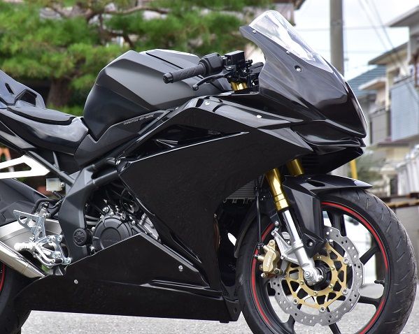HONDA CBR250RR MC51(2017)アッパーカウル マットブラック Yahoo!オークション - CBR250RR MC51 純正アッパーカウル