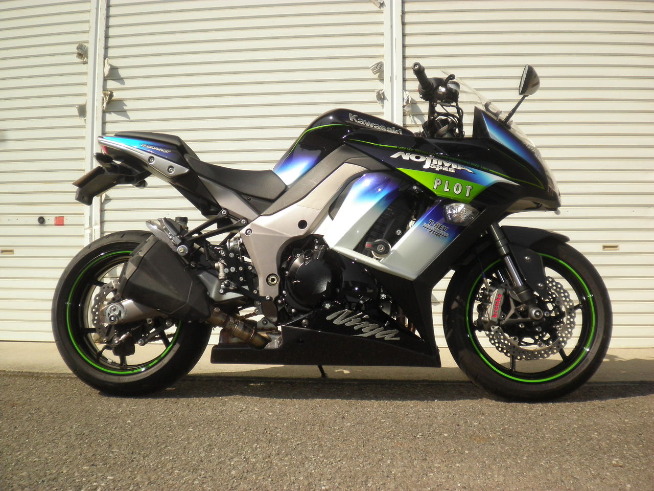 11・'12 Ninja1000 リアフェンダー、アンダーカウル完成!! : 才谷屋