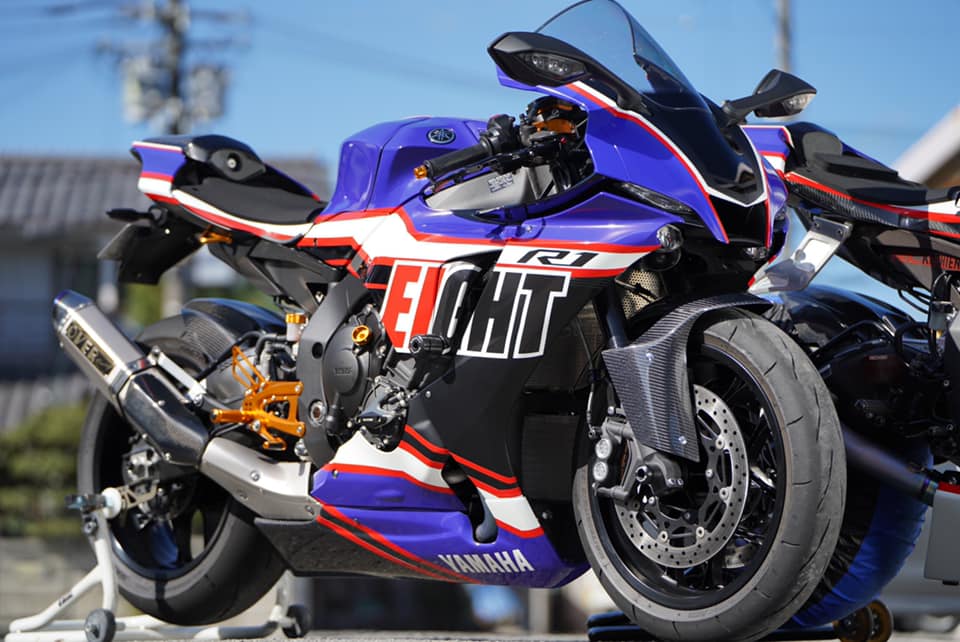 超目玉 純正カウル＆タンク ヤマハ YZF-R1 09~11 ブラック | tatihome.com