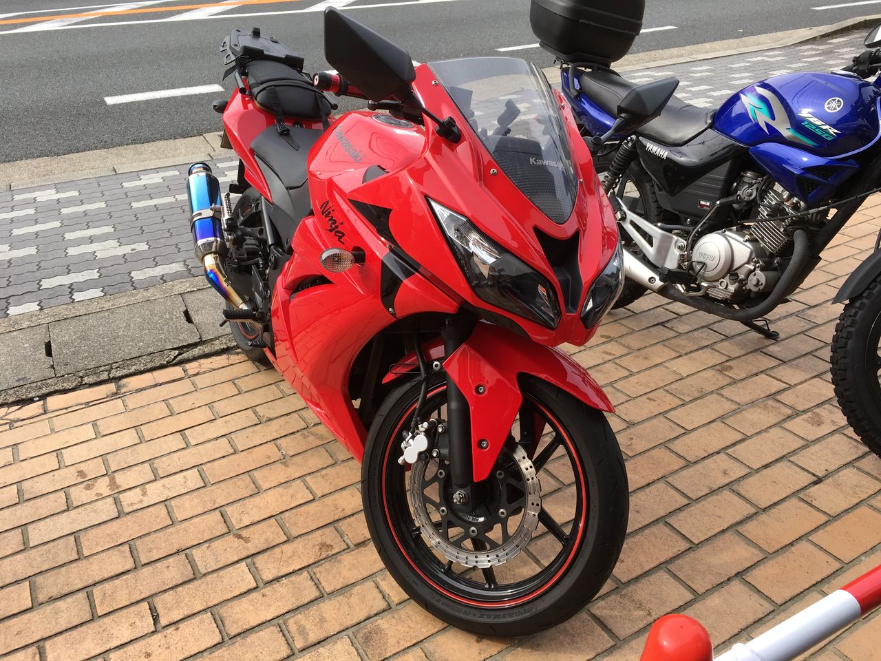 ☆お客様からの投稿画像 08~12Ninja250R「ZX-6Rレプリカ」アッパー ☆お客様からの投稿画像 08~12Ninja250R「ZX-6Rレプリカ」アッパー