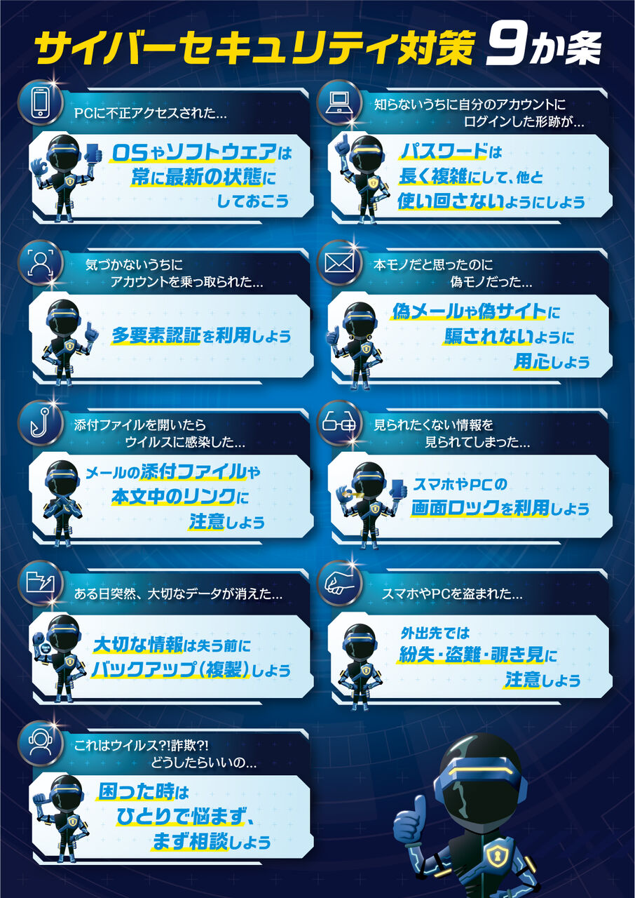 #サイバーセキュリティは全員参加