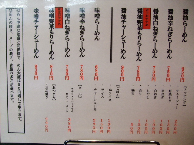 新店08 麺や むこうぶち 船堀 しらすのラーメン日記