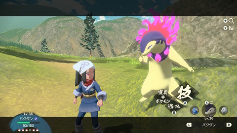 バクフーンに進化したああああ ゲームの時間