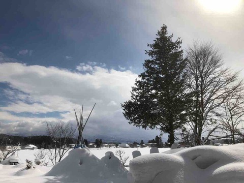 天気良し！しかし除雪機壊れる！