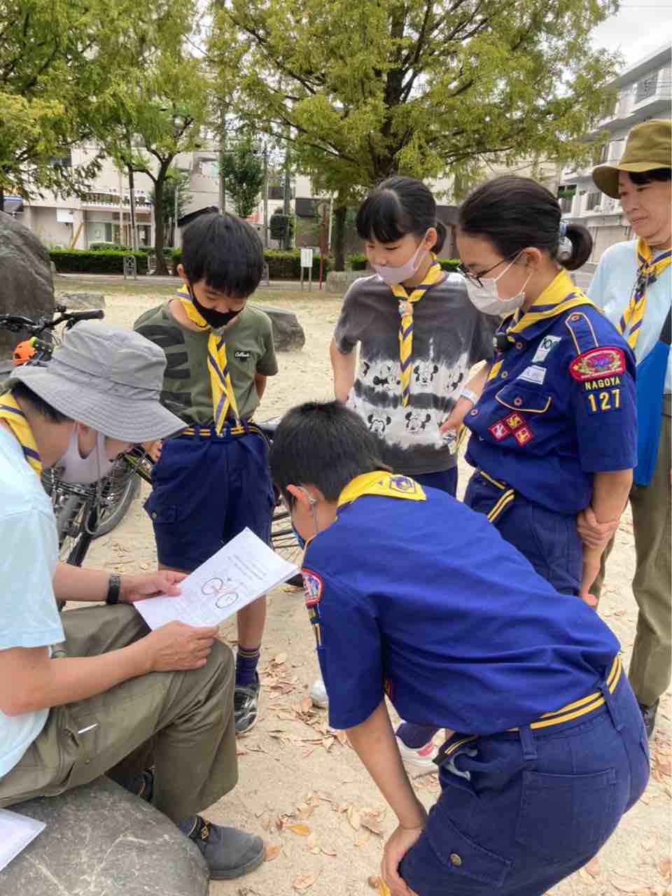 21年10月10日 組集会 ボーイスカウト名古屋第127団 名東区西山付近で活動 21年10月10日 組集会 ボーイスカウト名古屋第127団 名東区西山付近で活動