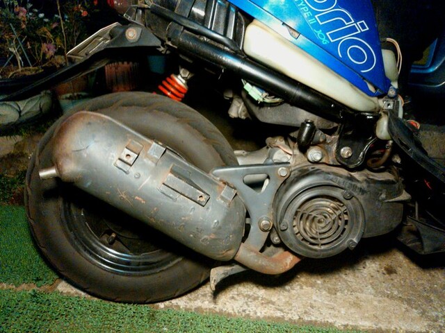 依頼作業 アプリオタイプⅡ（4VPエンジン換装）腰上分解、点検的