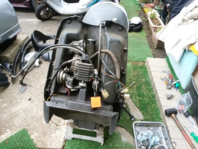 依頼作業 アプリオ（SA11J）純正部品流用 フロントディスク