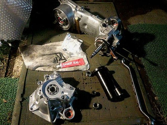 依頼作業的なぁ～エンジン製作14 クランク、ケースインストール 