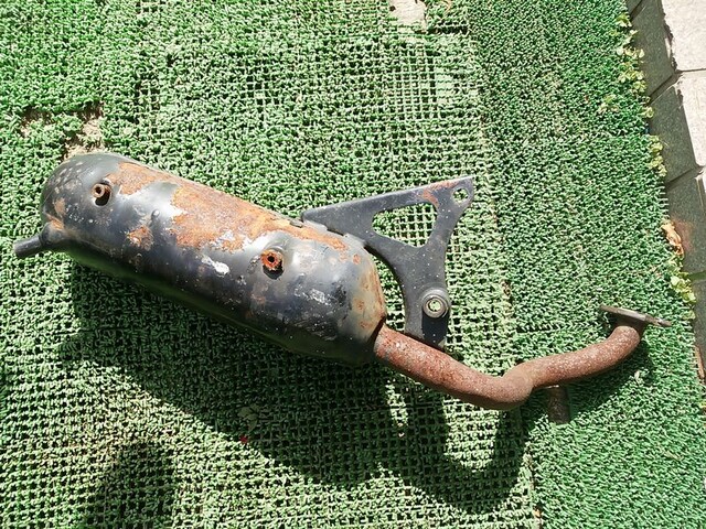 5EM純正マフラー入手的なぁ～3RY JOG 3WF JOG90 アクシス