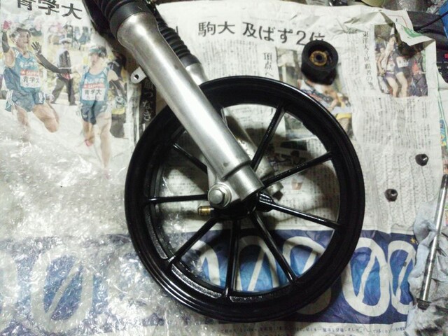 キャストホイールKIT考察的なぁ～3(フロントホイール）3RY JOG 3WF