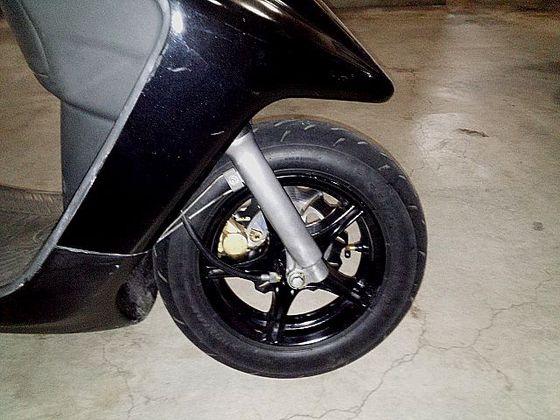 依頼車両的なぁ～77 3VR純正フロントフォーク交換後☆アクシス90