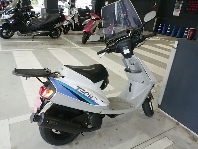 プチツー的なぁ～3RY JOG 3WF JOG90 アクシス90 Mr.Boo!＠軒下