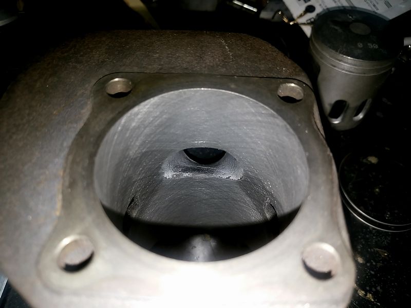 依頼作業的なぁ～4VP純正シリンダー改（55mmボーリング、フル