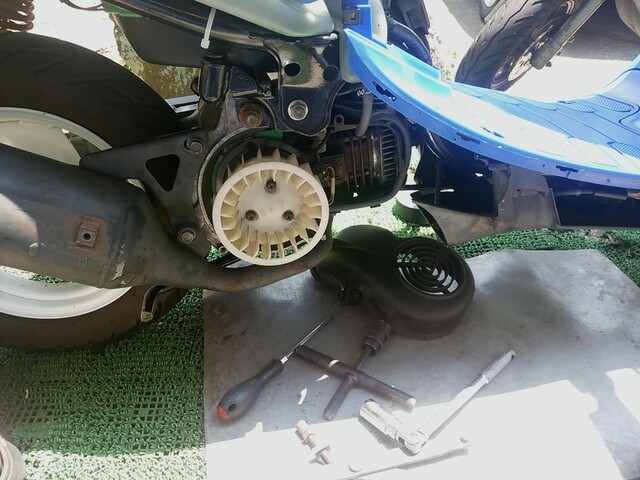 作業依頼車両 4JPアプリオ（限定ジュビロ磐田カラー）ステーター