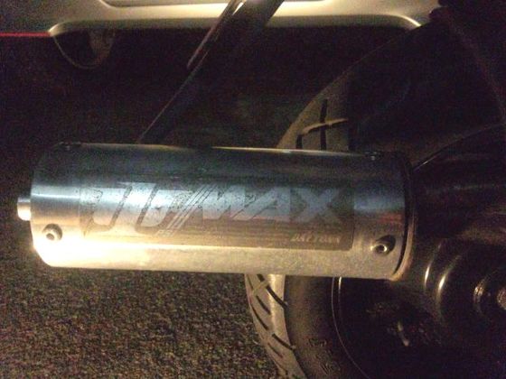 デイトナサイマックスチャンバー的なぁ～3RY JOG Mr.Boo!＠軒下