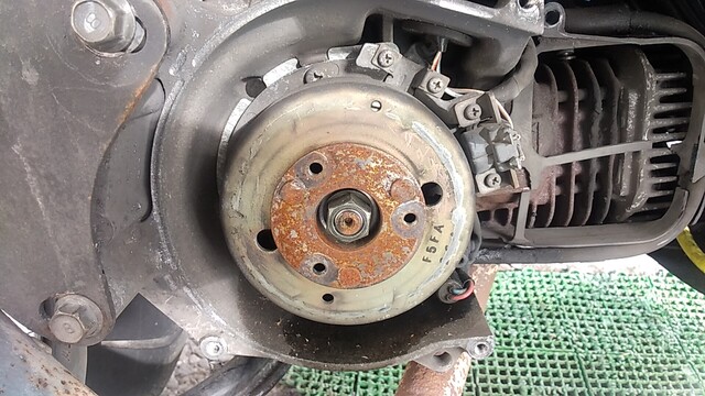 グランドアクシス エンジン クランキングOK グランドアクシス エンジン クランキングOK