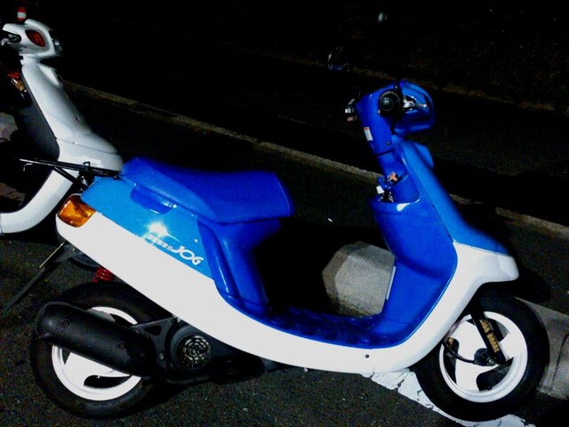 作業依頼車両 4JPアプリオ（限定ジュビロ磐田カラー）納車前的なぁ