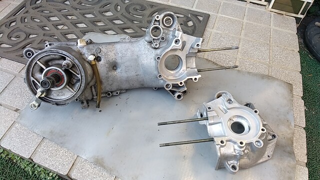 依頼車両 JOG90（3WF）エンジンOH（クランク、ベアリング交換）的なぁ