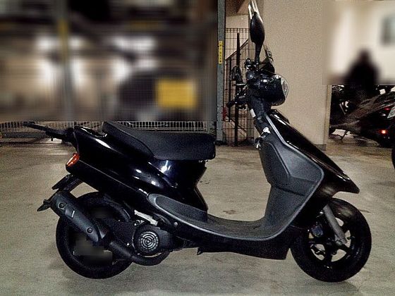 依頼車両的なぁ～完☆アクシス90 3WF 3VR JOG Mr.Boo!＠軒下