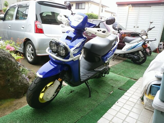 依頼作業 (車両入庫)全波整流化的なぁ～BW'S100 4VP グランド