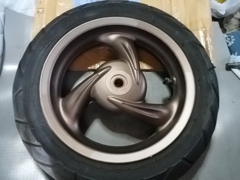 リアホイール 10インチ 3.00J ジョグ90 アクシス90