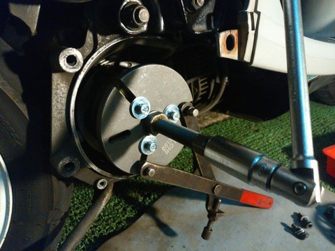 リモコンJOGZR グランドアクシス フライホイールプーラー リモコンJOGZR グランドアクシス フライホイールプーラー