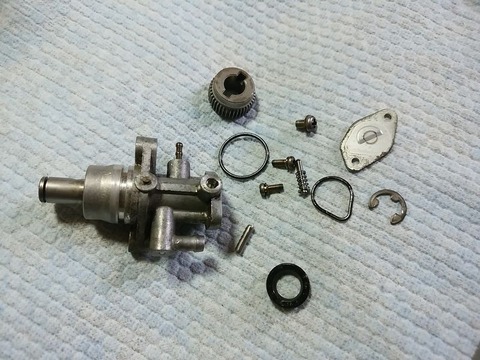 純正オイルポンプ（規制前50用）OH的なぁ～3RY JOG 3WF JOG90